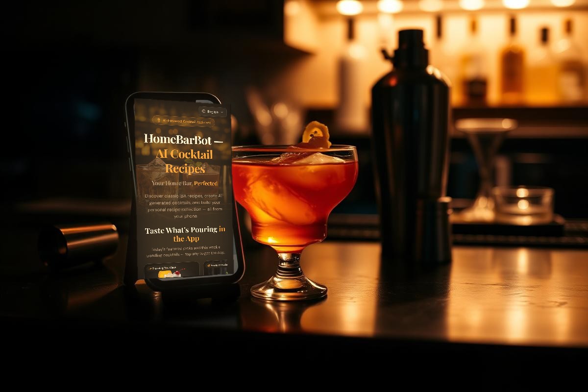 AI 鸡尾酒配方生成器：10 秒生成专属调酒配方 cocktail